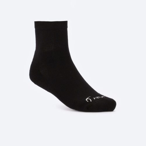 ATUM| Adult Unisex Mid-Crew Socks - Pack of 3 - black