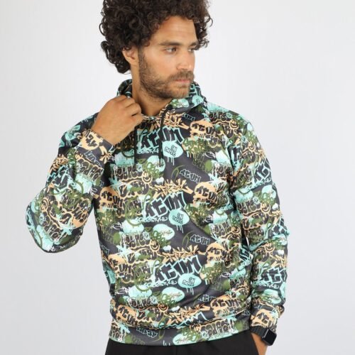 Atum Men's Allover Print Hoodie - Atum Egypt